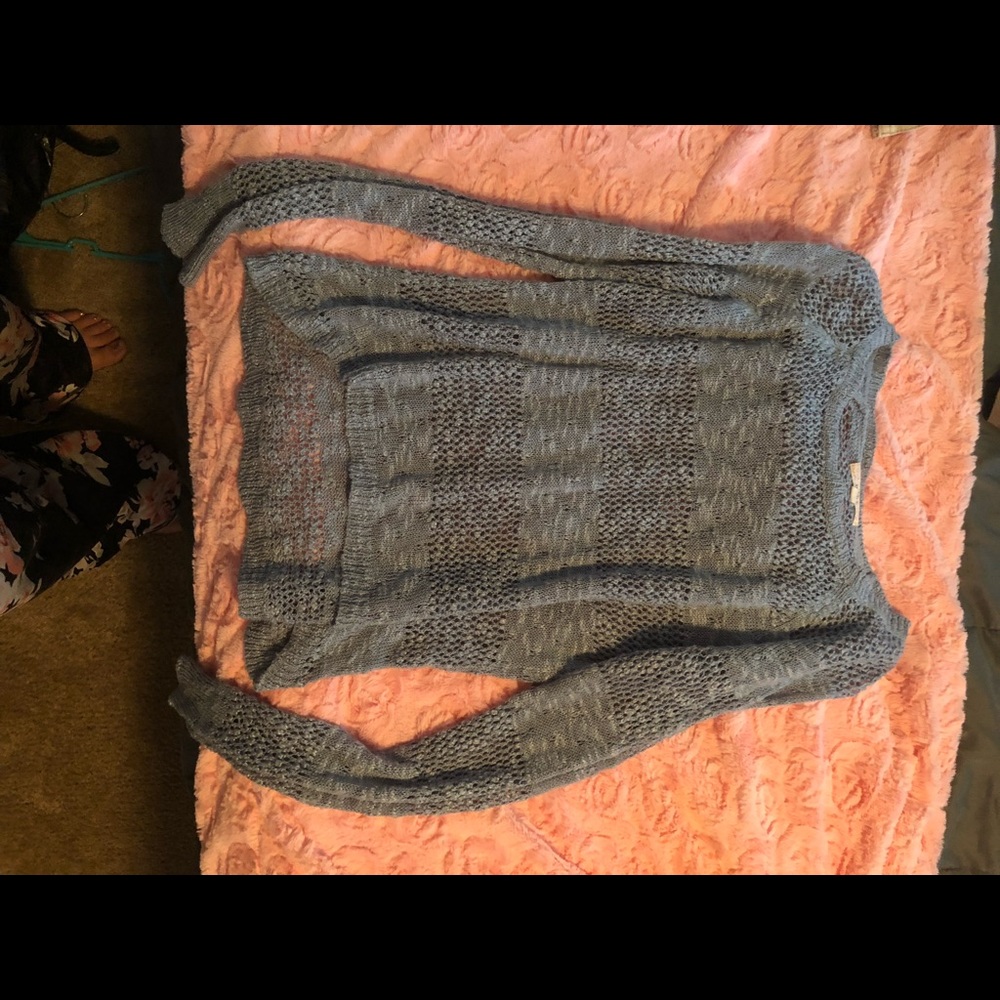 Blue sweater